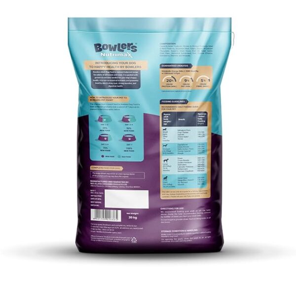 Bowlers Dog Food Adult 10 KG - Image 2