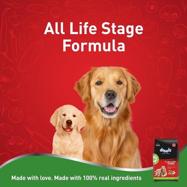 Drools Nutrition Dog Food 10 kg - Image 3